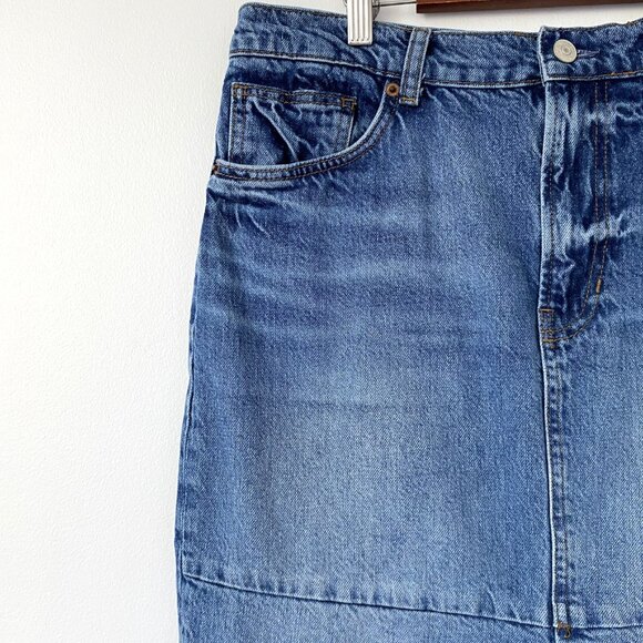 Reformation Jeans Tazz Maxi Denim Skirt - Picture 8 of 16